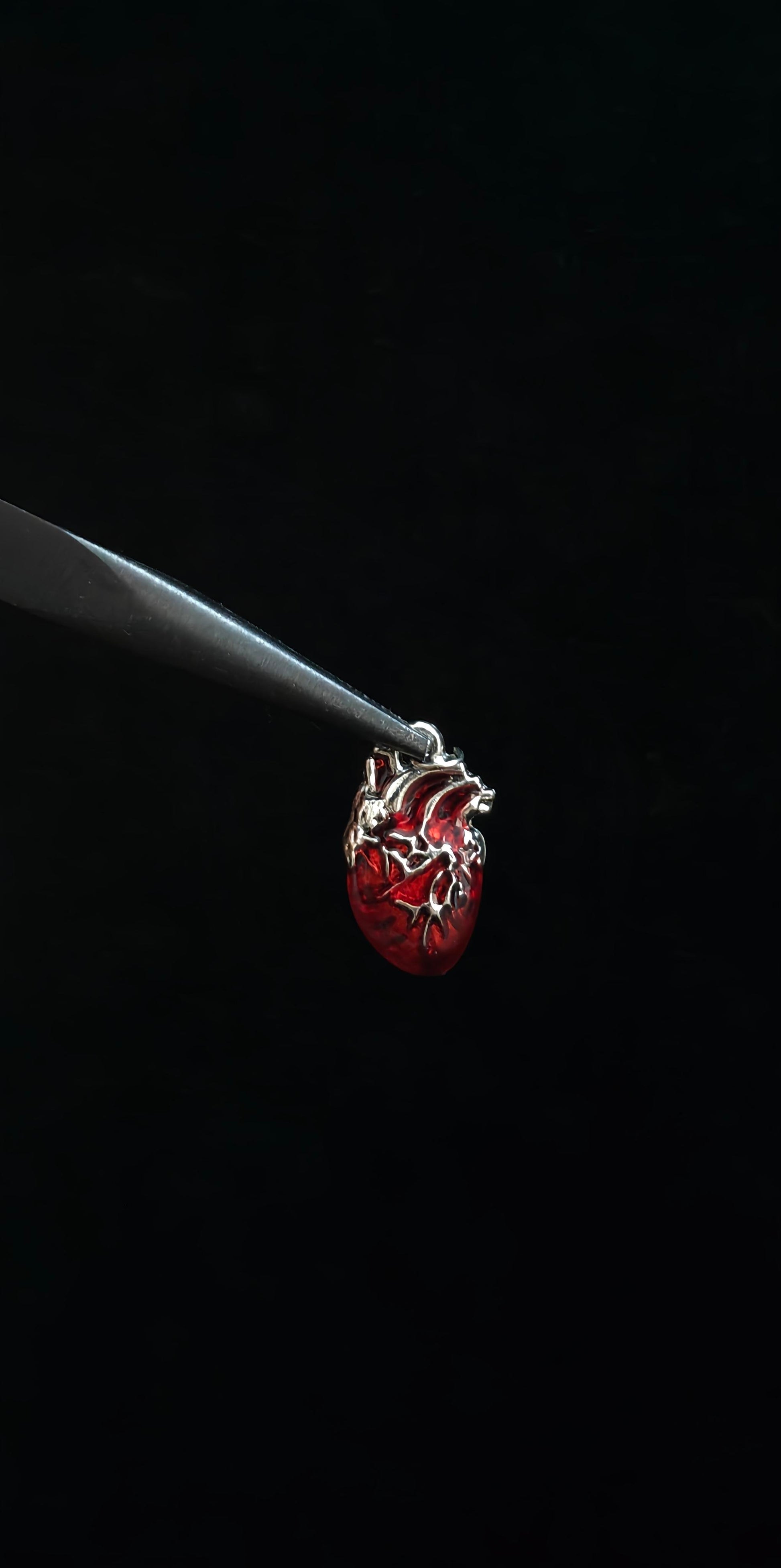 Heart Pendant With 18" Chain